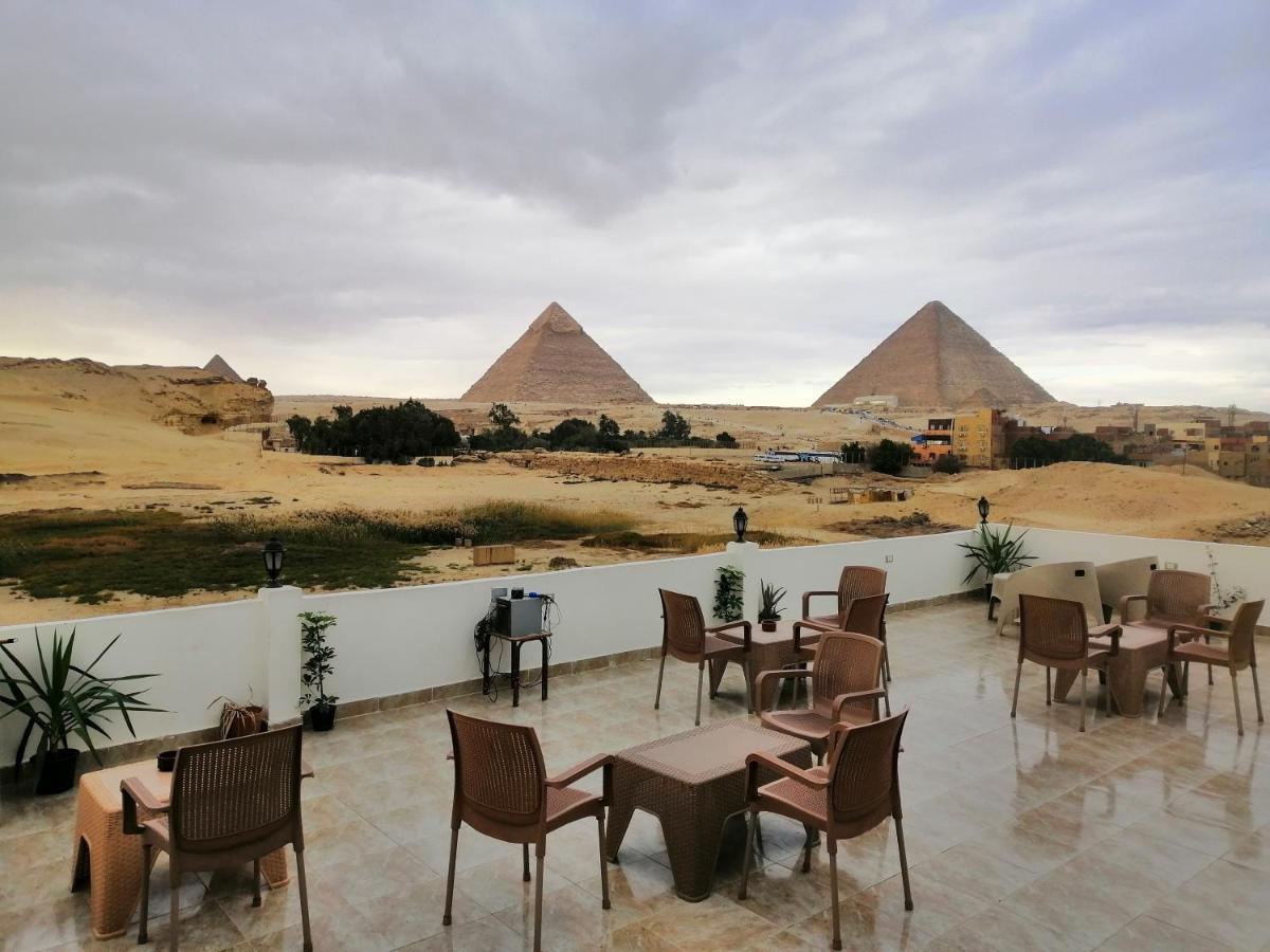 King Khufu Pyramids View Hotel Kafret el-Gabal Eksteriør billede