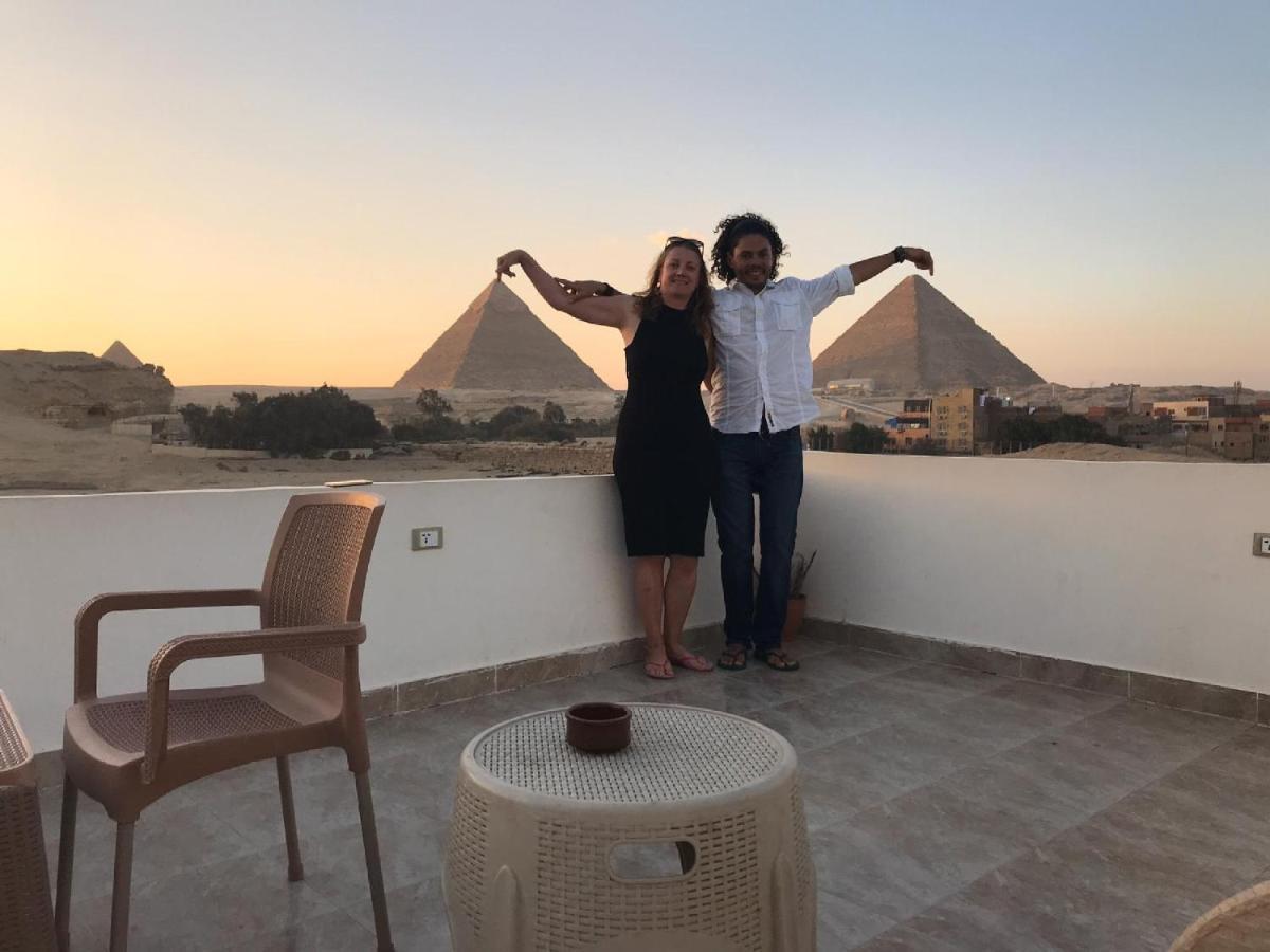 King Khufu Pyramids View Hotel Kafret el-Gabal Eksteriør billede